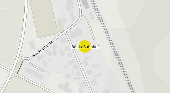 Immobilienpreisekarte Priestewitz B&ouml;hla Bahnhof